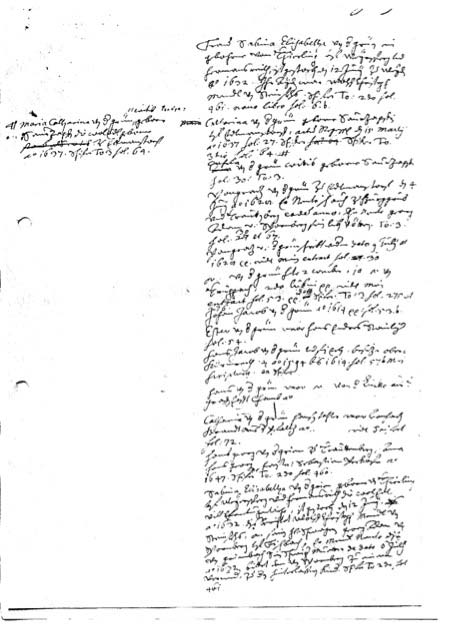 Schriftzug Johann Christoph